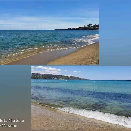 Tatil Evi Mazet Vue - Parking - Wifi - Clim - Piscine Sainte-Maxime