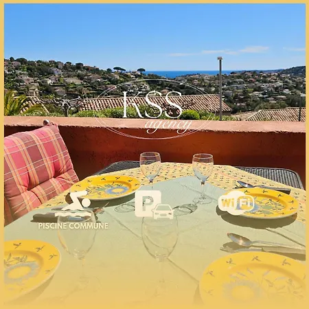 Mazet Vue - Parking - Wifi - Clim - Piscine Sainte-Maxime